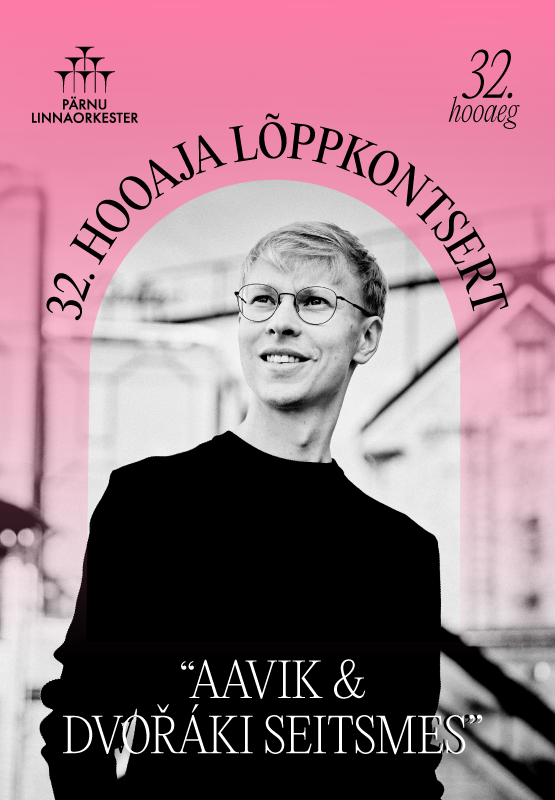 07.05.2026 kell 19 Pärnu kontserdimaja
solist Theodor Sink (tšello)
dirigent Henri Christofer Aavik
The post 32. HOOAJA LÕPPKONTSERT – “Aavik & Dvořáki Seitsmes