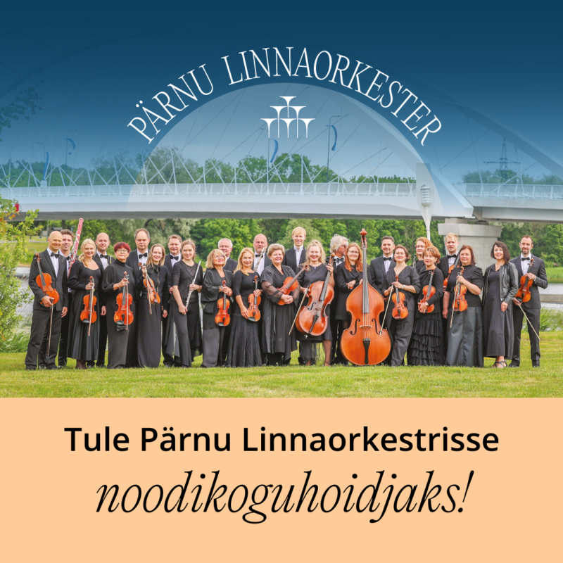 Pärnu Linnaorkester otsib noodikoguhoidjat