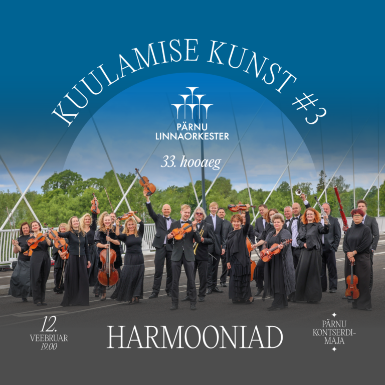 „Kuulamise kunst” kontsert Pärnu Kontserdimajas, dirigent Henri Christofer Aavik