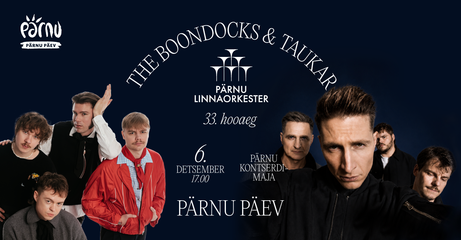 The Boondocks ja Taukar Pärnu Päeva kontserdil Pärnu Kontserdimajas
