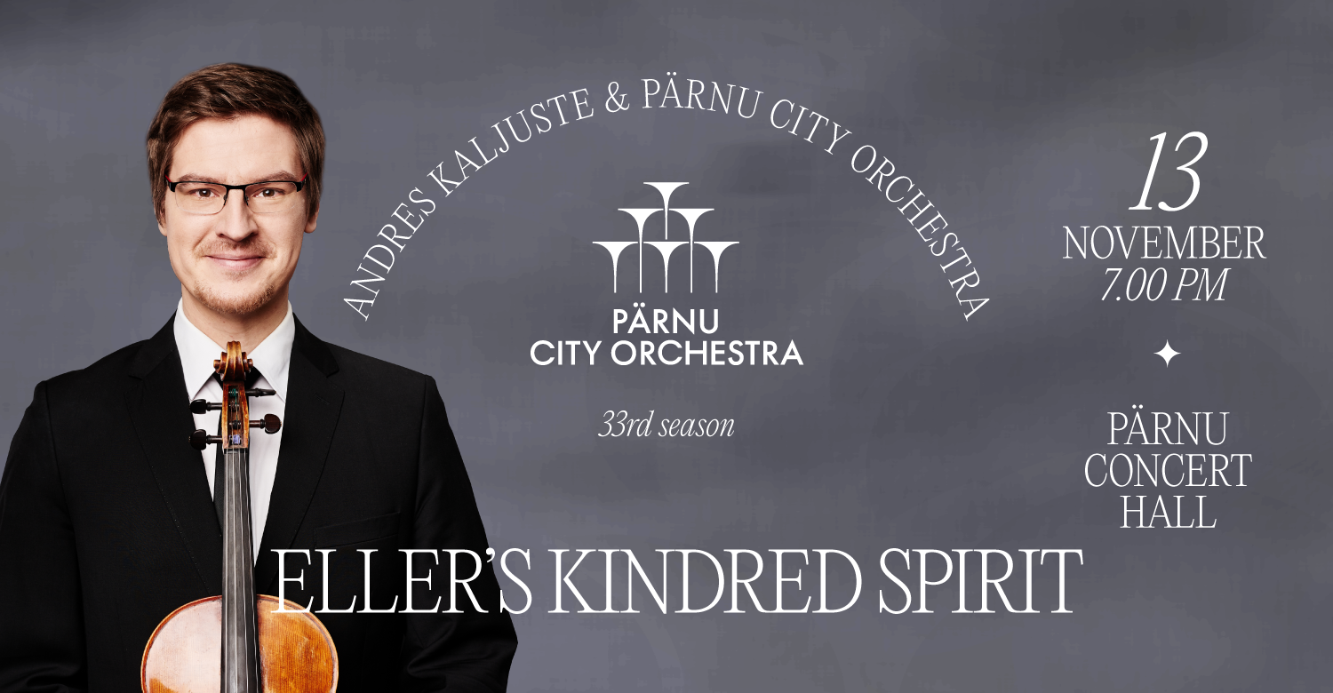Conductor and violinist Andres Kaljuste performs music by Heino Eller, Edvard Grieg, Rudolf Tobias, Jean Sibelius and Gabriel Fauré with the Pärnu City Orchestra.